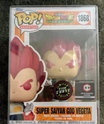 Funko Pop! Super Saiyan God Vegeta #1868 Chase Glow W/Protector