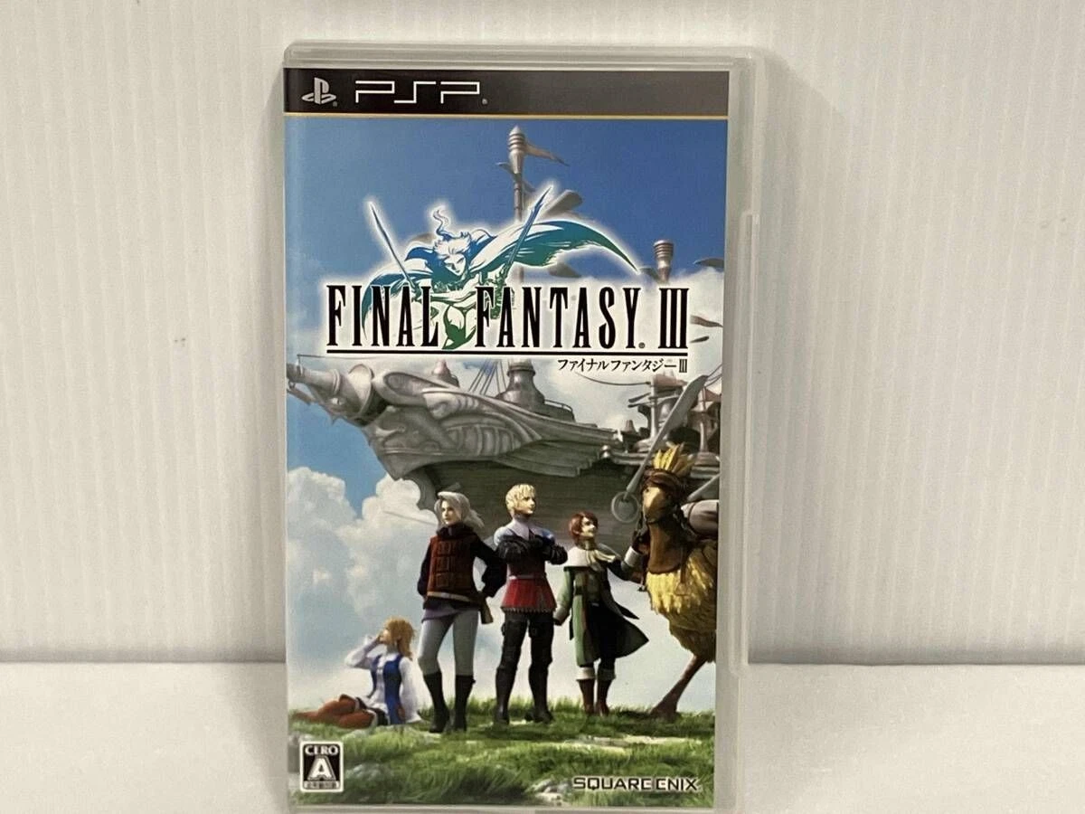 【中古】「非常に良い」ファイナルファンタジーIII - PSP Final Fantasy III Sony PSP Video Games for sale | eBay