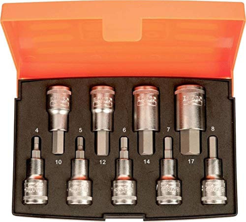 (TG. 4mm 5mm 6mm 7mm 8mm 10mm 12mm 14mm 17mm) BAHCO Occhiali da gioco 1/2", aran