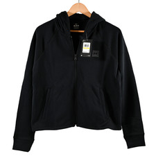 Under Armour Women's Medium UA Training Hooded Jacket Black - New With Tags