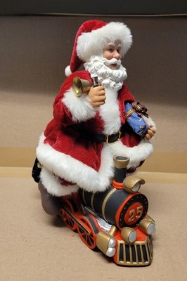 SANTA ON HIS CHRISTMAS TRAIN WALMART EXCLUSIVE FROM THE 90's HAS BEEN STORED