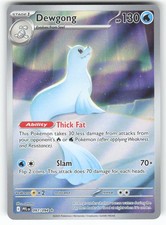 Dewgong 097/094 Illustration Rare Phantasmal Flames Pokemon Holo Near Mint