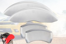 2022-2026 Ram 1500 Front + Rear White MGP Brake Disc Caliper Covers 4 Piece Set