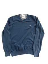 Vintage IZOD Lacoste Pullover Sweater Size Small S Navy-Blue