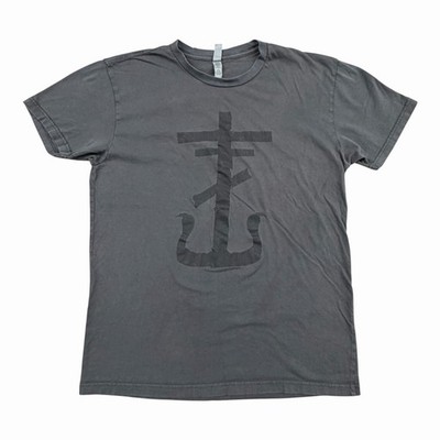 Rare Frank Iero Cross T Shirt Men s Medium Gray My Chemical Romance