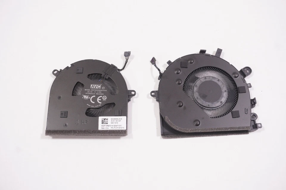 Ventilador de refrigeración CPU Lenovo DC28000LPD0 83AC0001US YOGA 9 2 EN 1 14IMH9 Foto 2 de 2