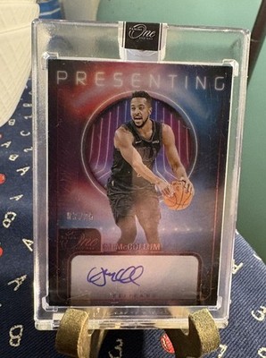 2023-24 Panini One and One - Presenting C.J. McCollum #P-CJM Red /25