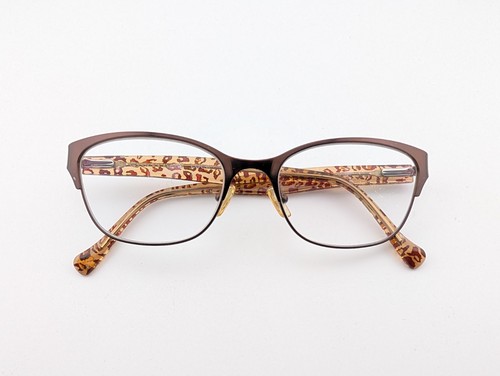 Lucky Brand Eyeglasses, Frames Only, L505, 52-17-140, Metal/Plastic, Bronze