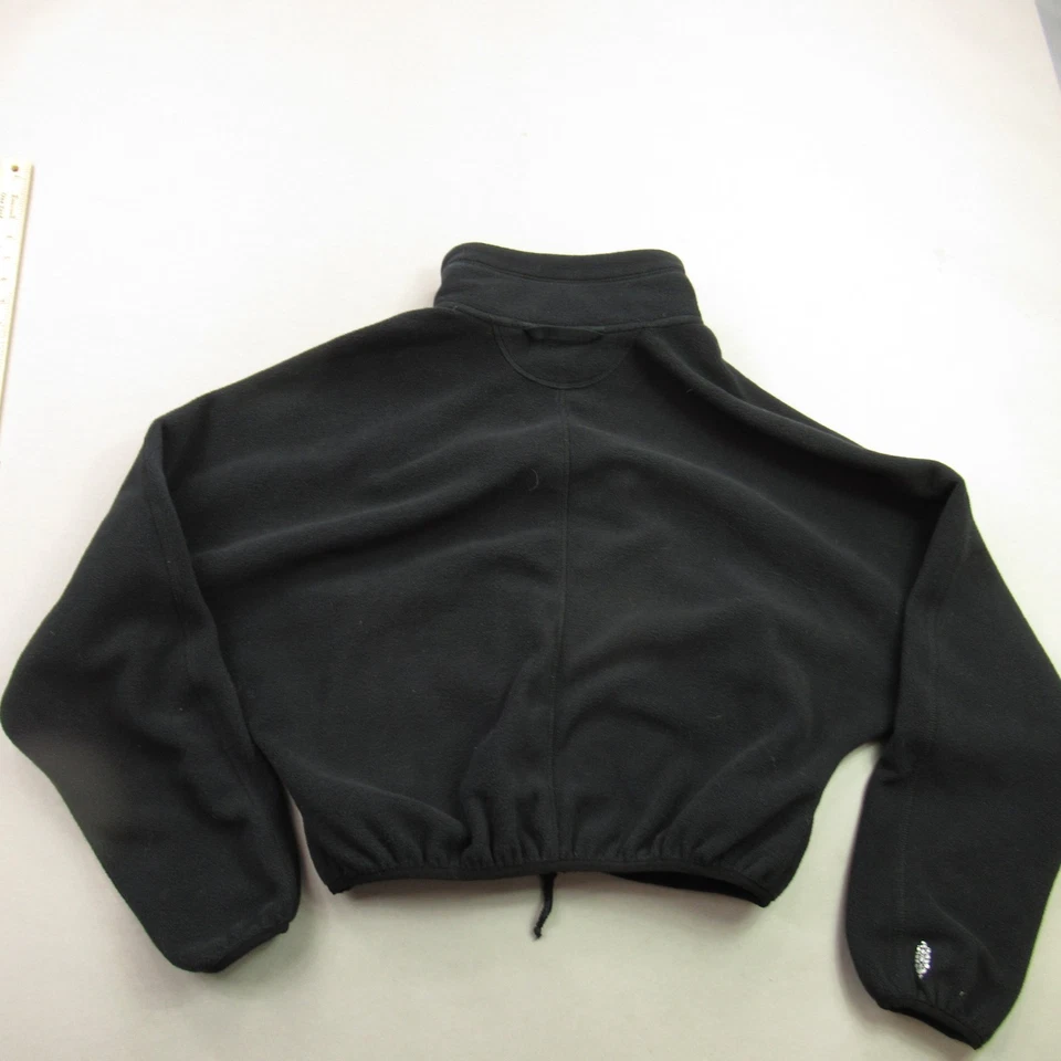 Chaqueta Free People Mujer Grande Manga Larga Cremallera Completa Exterior Bolsillos Negros Foto 4 de 4