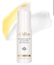 D'ALBA Double Serum All in One Multi Balm 10g Vegan Anti Wrinkle K-Beauty Sealed