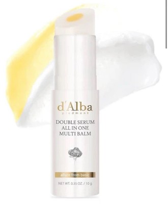 D'ALBA Double Serum All in One Multi Balm 10g Vegan Anti Wrinkle K-Beauty Sealed
