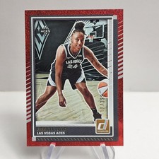 2025 Panini Donruss WNBA Jewell Loyd Red Shimmer /399 Aces