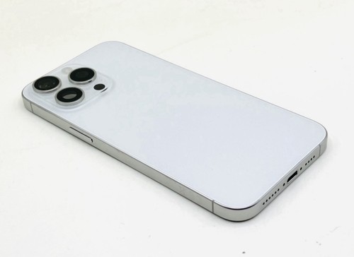 Original Apple iPhone 15 PRO MAX Akkudeckel  Backcover Mit Rahmen Weiß Wie Neu