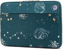 Starry Sky 15-15.6 inch Laptop Sleeve for MacBook Pro and Air, Shockproof Bag