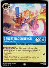 Gadget Hackwrench Finder of Lost Parts 147/204 Wilds Unknown Disney Lorcana