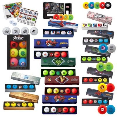 Volvik Marvel Golfbälle Geschenkset Vivid Vimat PowerSoft 4 5 6 12er Pack - verschiedene