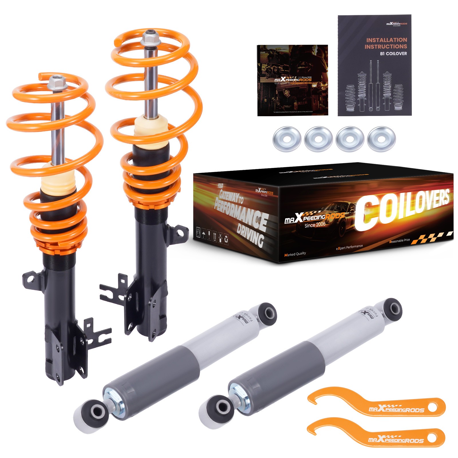 Coilovers Suspension Kit for Vauxhall Astra H Mk 5 2004-2010 - Image 2