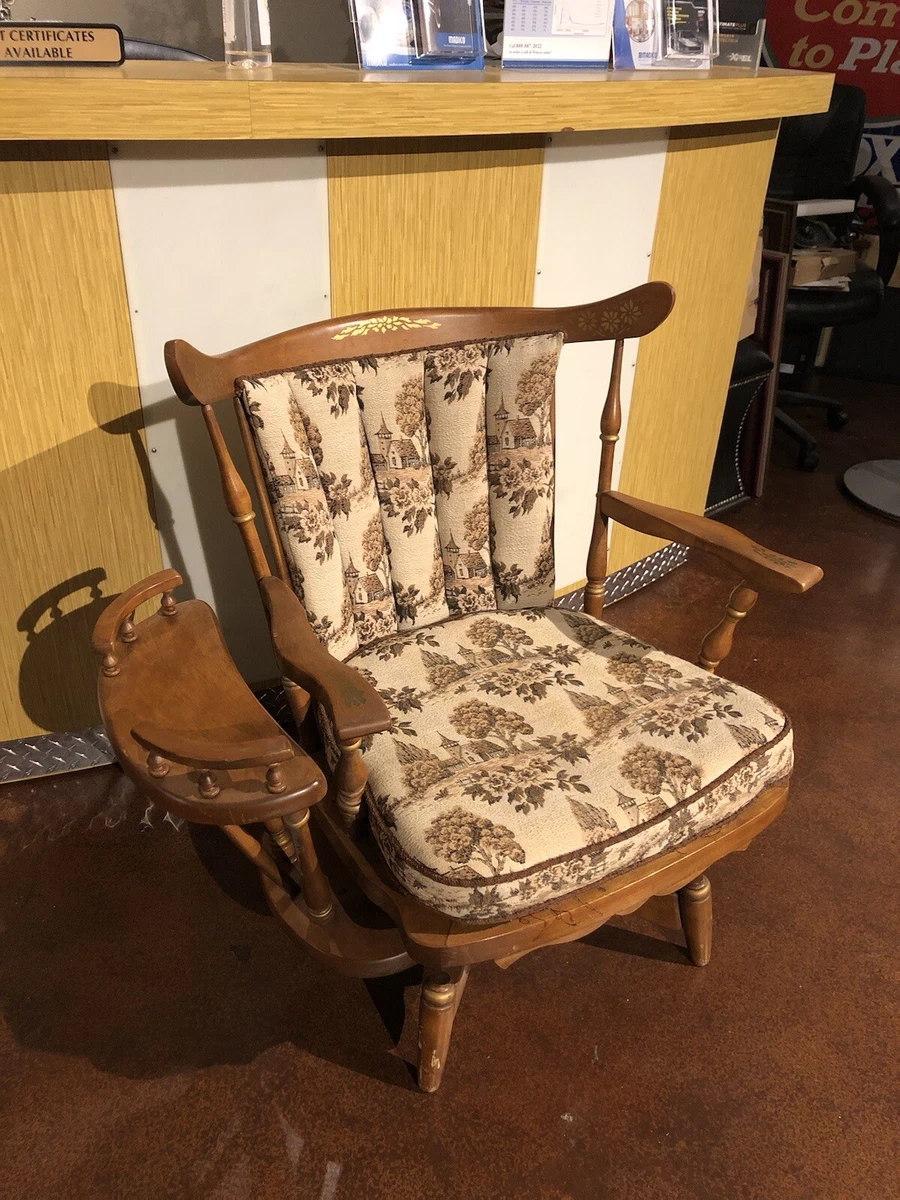 Vintage swivel rocker chair new arrivals