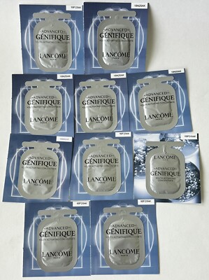 X10 Lancôme Advanced Génifique Youth Activating Concentrate Sample 3ml Each