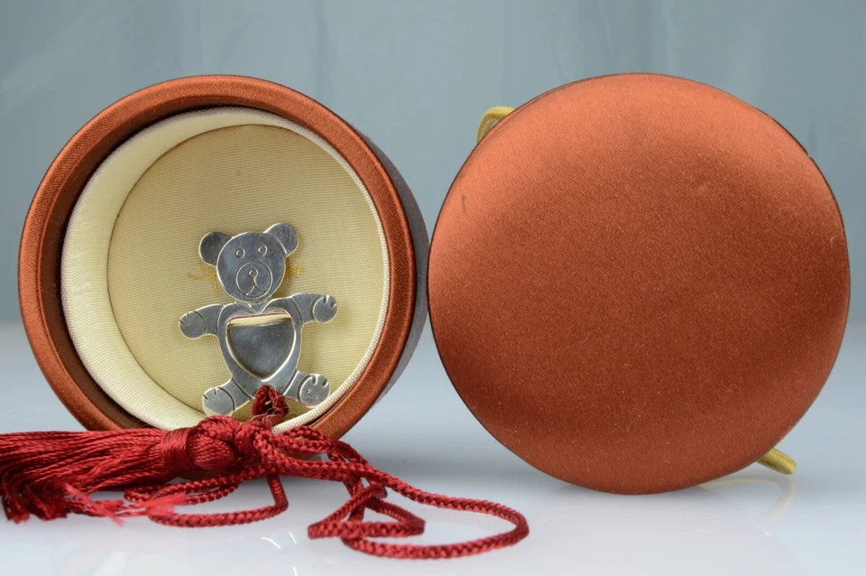 Pomellato "Orsetto Teddy" Argento 925/°°° Pendente-Segnalibri Italy 1990s - Immagine 3 di 4