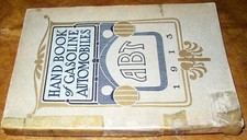 1913 Handbook Of Automobiles Rare Nash Buick Reo Ford T Studebaker Dodge Willys