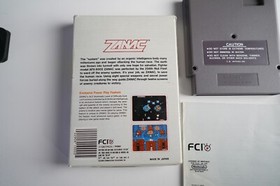 Zanac (Nintendo NES, 1987) CIB Complete with Box and Manual