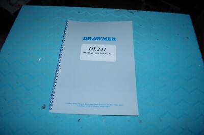 Drawmer DL241 Manual