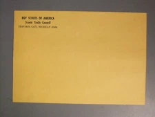 Boy Scout Scenic Trails Council Envelope 4583KK