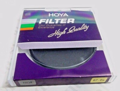 Hoya 67mm ND4 NDX4 ND-4 Lens Filter Neutral Density Japan OEM Genuine ND 4 67 mm