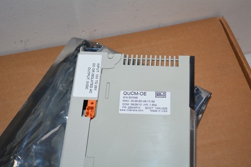 Quantum QUCM-OE Comms Universal Module PLC W/ QXBP-001 Power Supply #W4346 - Picture 4 of 6