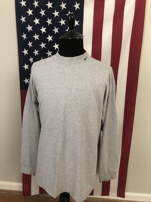 Download Nike Mock Turtleneck Swoosh Shirt men's 2XL xxl long ...