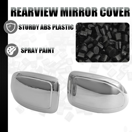 Chrome Side Mirror Cover Cap For Silverado Sierra 99-06 Cadillac Escalade 02-06 - Bild 4 von 12