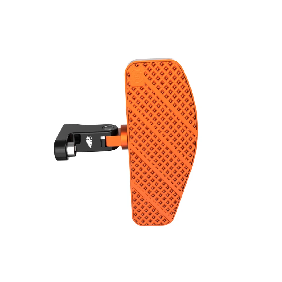 "Estriberas de pasajeros naranja de 8"" para Harley 93-más tarde Touring FLHR/I Foto 4 de 4