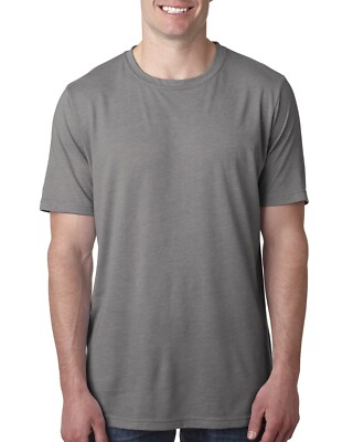 Next Level Apparel Unisex Poly Cotton Crew Neck Short Sleeves T-Shirt 6200 XS-XL