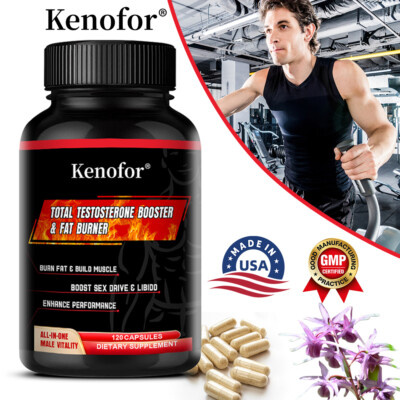Total Testo Booster & Fat Burner Enhance Energy,Libido,Performance & Stamina