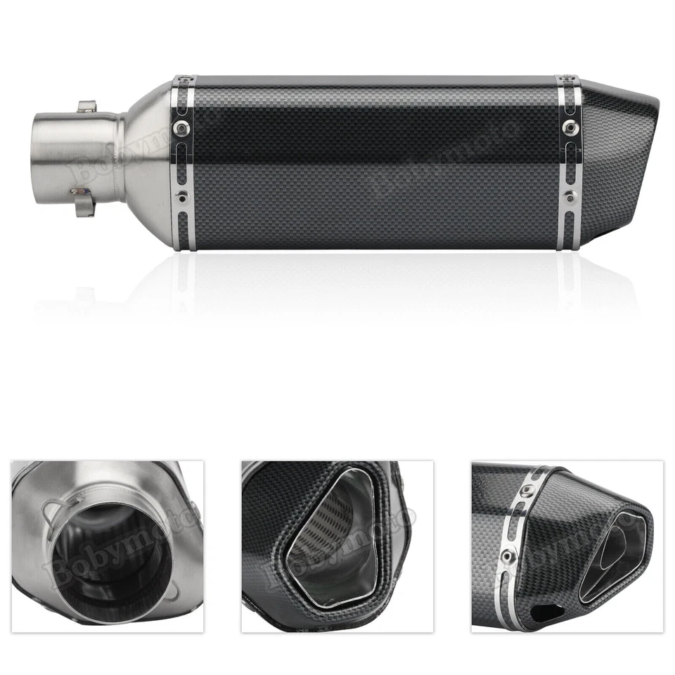 Sistema de silenciador de escape completo tubo de enlace colector para Yamaha MT09 FZ09 2014-2020 Foto 4 de 4