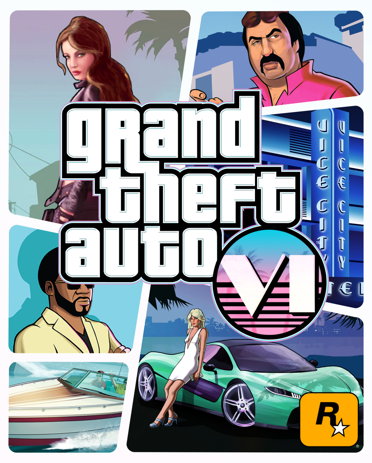 craphix on X: Grand Theft Auto 6 Cover Art PS4 / Xbox One Versions RT &  FAV if you Like  / X