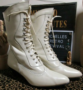 80s granny boots