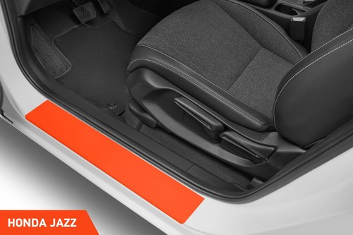 Auto Einstiegsleisten Schutzfolie für Honda Jazz 4 (IV) GR Carbon Optik - Picture 2 of 6