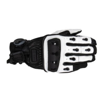 Knox Orsa Leather Mk 2 Herren Motorradhandschuhe CE gepanzert weiß