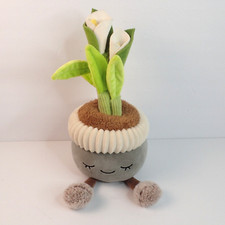 RUSS Greenhouse 12" Peace Lily Potted Plant Plush Countrycore Cute