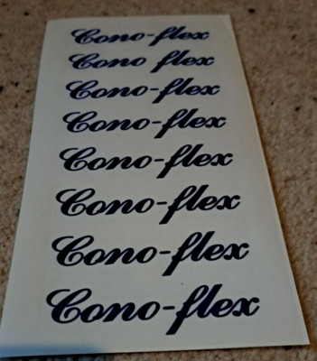 Conoflex Blue/Green yellow/red/white/silver/gold 1 decal  tell me  col  ZIPPLEX