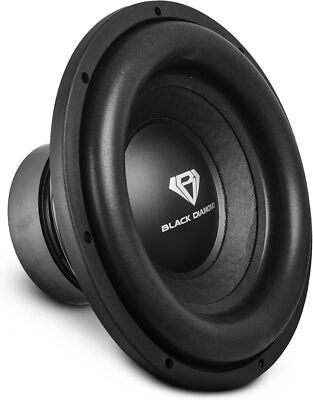 #ad BLACK DIAMOND DIA R12D4 12quot; Car Audio Subwoofer 1200W Dual Voice Coil 44 Ohms $63.96