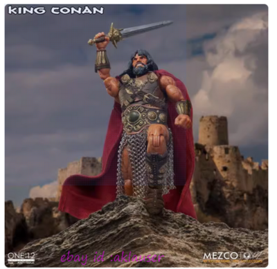 Mezco Toyz 1/12 King Conan Action Figure Toy Model In Stock | eBay