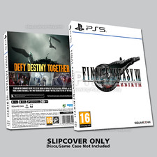 Image of Final Fantasy VII Rebirth PS5 Custom Slip Cover Sleeve Steelbook Protect NO GAME
