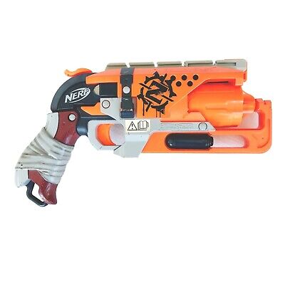 Nerf Zombie Strike Hammershot Blaster with 5 Nerf Zombie Strike Darts 