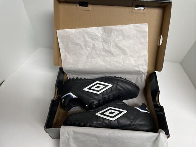 Umbro Black Speciali Eternal Club TF -JNR Turf Soccer Shoes Youth 5.5 - NEW