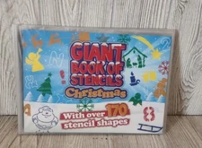Giant Book of Stencils Christmas Holiday Books Are Fun Nativity Free Shipping