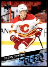 2020-21 Upper Deck Young Guns Glenn Gawdin Rookie Calgary Flames #726 R88