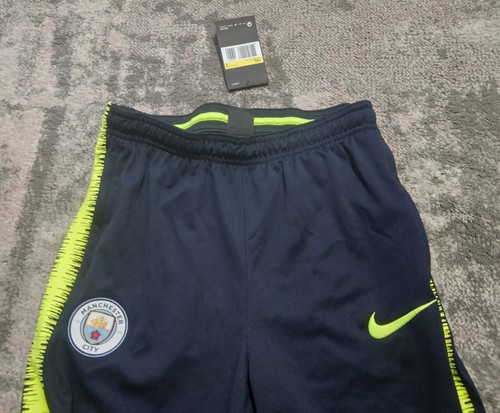 Manchester City Tracksuit Bottoms Navy Blue Joggers Size Small - Picture 4 of 8